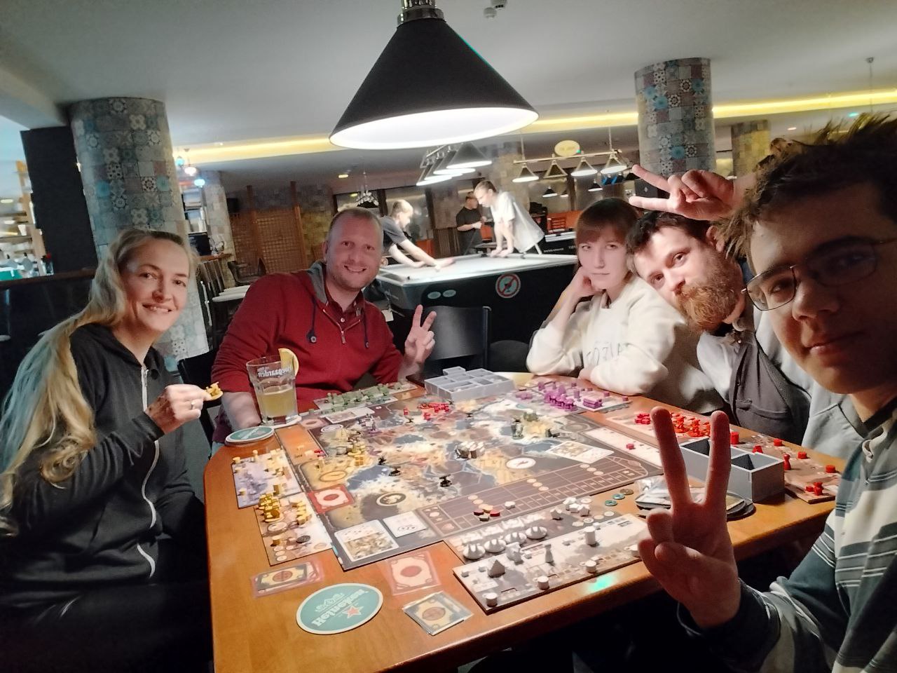 Board game evening Scythe Brno